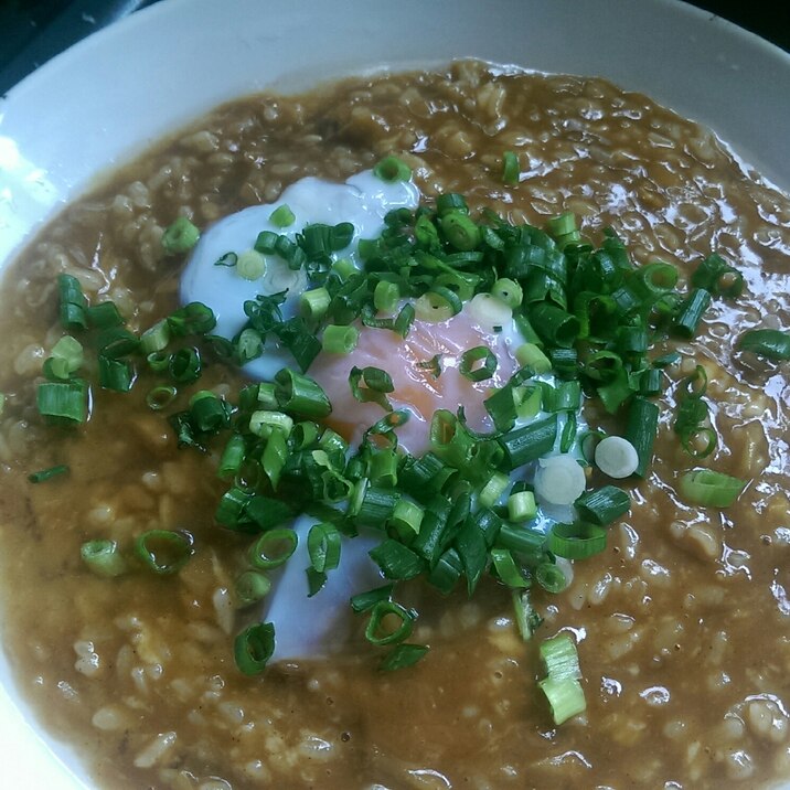 残ったカレーでカレーリゾット